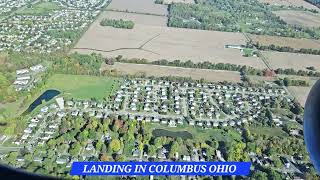 LANDING IN COLUMBUS OHIO I DIDNT KNOW ITS THIS BEAUTIFUL [upl. by Dawna]