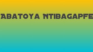 Abatoya Ntibagapfe by Byumvuhore Jean Baptista composed by Chorale Christus Regnat [upl. by Thisbe]