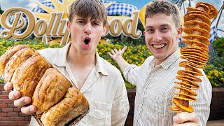 Two Brits go to Dollywood for the first time [upl. by Annayt468]