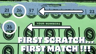 ‼️First Scratch…First Match‼️On The 500 Cash 💵 And Mega Millionaire Jumbo Bucks 💸 Tennessee Lottery [upl. by Asenab669]