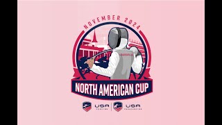 A2  Cadet Mens Epee  T8 RUBIN D v TIKHONOV I  November NAC  Louisville KY  2024 [upl. by Ravaj]