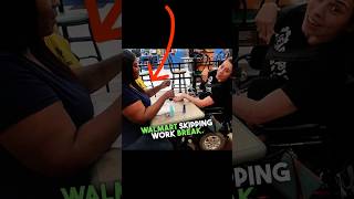 Walmart Cashier skips break after seeing something shocking [upl. by Enirak]