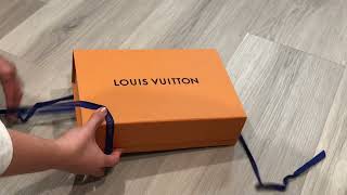 unboxing Louis Vuitton Ivy wallet on chain😍 [upl. by Emerej]