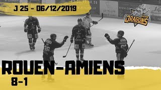 Hockey  Rouen  Amiens Ligue Magnus 20192020 J25 [upl. by Maiocco623]