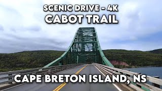 🌲 Majestic Cabot Trail Epic 4K Drive in Cape Breton Island Nova Scotia 🚗🌊 [upl. by Akenom894]