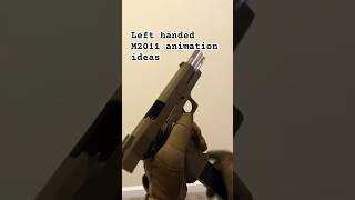 Left handed M2011 animation ideas airsoft guns airsoftguns videogames mw3 reload scp5k gun [upl. by Suzie]