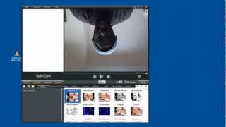 SplitCam Webcam Software use review  webcam effects and more [upl. by Aikehs]