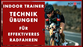 Indoor Trainer Technik Übungen für effektiveres Radfahren [upl. by Nixie287]