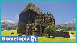 HOMETOPIA  EARLY ACCESS  Modern Home  Speedbuild and Tour FIRST IMPRESSIONS [upl. by Amling233]