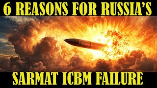 Sarmat Explosion The End of Russia’s Strategic Missile Dominance Reasons for Plesetsk ICBM Failure [upl. by Nodnorb245]