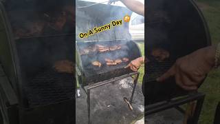 Jerk Chicken outside jerk festival shorts [upl. by Heinrich]