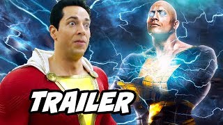 Shazam Trailer and Black Adam Explained [upl. by Ayatnohs]