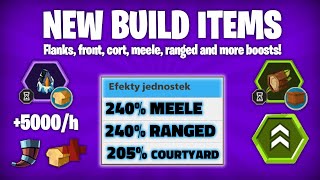 New BUILD ITEMS Temporary  How to Buy and Upgrade  Overview and Guide  Goodgame Empire [upl. by Nohsram]