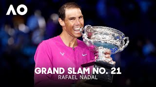 Rafael Nadal Journey to Grand Slam No 21 [upl. by Aleahc328]