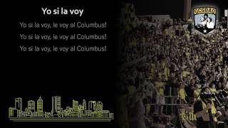 Columbus Crew SC Nordecke Chant  Yo si la voy [upl. by Laresa504]