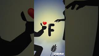 F name status ✨✨F love status video [upl. by Chelsy164]