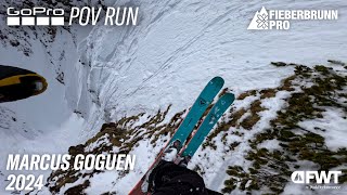 GoPro POV Marcus Goguen Charging Down the Wildseeloder I 2024 Fieberbrunn Pro [upl. by Jasun262]