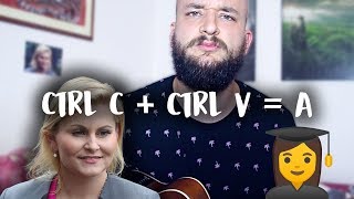 POKÁČ  CTRL C  CTRL V  A ukulele minisong [upl. by Mossolb]