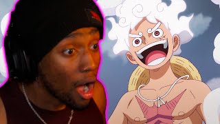 LUFFY VS LUCCI REMATCH  ONE PIECE EPISODE 1100 BLIND REACTION [upl. by Altis]