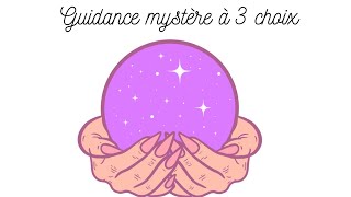 Guidance mystère 🔮 3 choix medium guidance spiritualité [upl. by Notsnorb]