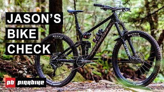 Jason Lucas 2021 Norco Sight Going Full 29er  Bike Check [upl. by Neukam]