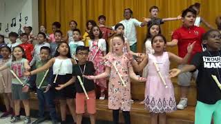 Oakside Elementary School Third Grade Spring Concert 24th May 2018 Peekskill NY [upl. by Asyl]