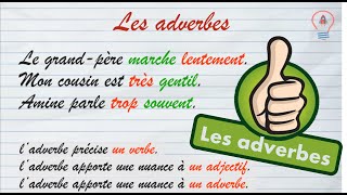 Les adverbes [upl. by Theron]