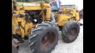 Vermeer M470 articulated trencher for sale  sold at auction July 25 2013 [upl. by Anairb735]