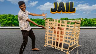 we made Jail using Tape [upl. by Akihsal]