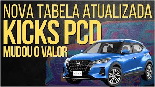 NOVIDADE TABELA PCD 2024 DO NISSAN KICKS REVELADA CONFIRA OS PREÇOS [upl. by Nnayllek]