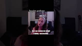 Weight training for women over 40 50 60 inspirepodcast [upl. by Esdnyl]