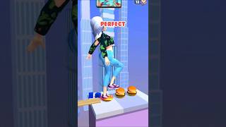 মরিচের বার্গার 🍔🌶️🌶️ Funny burger  Tippy Toe Run Game 3D  Gameplay Android shortsfeed funny [upl. by Ayalahs177]