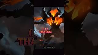 Thamuz Vs Dyrroth Story 2024 HyzenYouTube infernoVolxCoreOrIFeed mlbb shorts [upl. by Ron925]