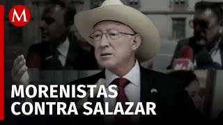 Morenistas responden a las declaraciones de Ken Salazar sobre la estrategia de abrazos no balazos [upl. by Laenahtan]