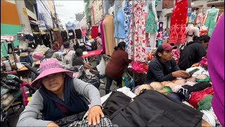 Tour Incrível pelo BRÁS  BLUSAS a Apenas R10 nas bancas de rua da Feira da Madrugada [upl. by Eseryt]