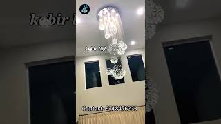 Crystal Chandelier  Modern Crystal Chandeliers  Jhumar making  Home Decor  KABIR LIGHT [upl. by Berlin235]