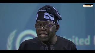 Tinubu Bizzarre Gaffe At COP28 Dubai UAE [upl. by Abagael]