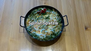 Spinat Spätzle [upl. by Htinek645]