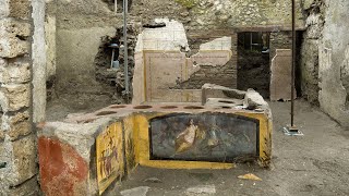 Excavation of Pompeii fastfood eatery reveals tastes of ancient city [upl. by Lasser]