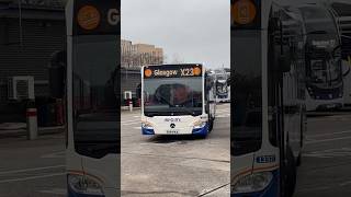 McGills Citaro Reversing And Heading Out Of Buchanan Bus Station [upl. by Nissensohn583]