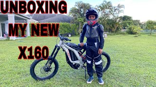 UNBOXING SEGWAYSUR RON X160 EBIKE 48V [upl. by Dalila]