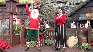 Epcot Holidays Around The World 2016 Sigrid amp Julenissen Norway Holiday Storytellers NEW Location [upl. by Scornik]