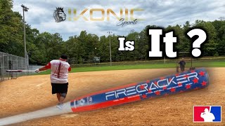 Ikonic Firecracker Senior Softball Bat Review [upl. by Kalindi]