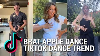 BRAT APPLE DANCE TREND  TIKTOK DANCE  TIKTOK PH  tiktokhouse [upl. by Eirek]