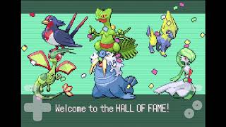 Pokemon Emerald Hall Of Fame [upl. by Stucker]