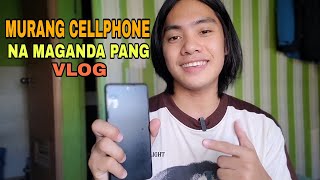 MURANG CELLPHONE AT MAGANDANG PANG VLOG ITO ANG GAMITIN NIYO [upl. by Nyletac]