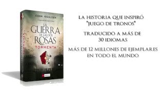 quotLa Guerra de las Dos RosasTormentaquot de Conn Iggulden Duomo Ediciones [upl. by Huggins]