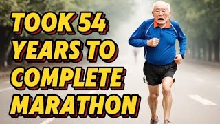 Father of the marathon  Took 54 years to complete the marathon [upl. by Vern]