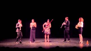 David Maslanka  Quintet for Winds no 3  Mvt I [upl. by Rebeh]