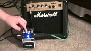 Marshall MG10CD Practice Amp with Hardwire TL2 Metal Distortion Pedal [upl. by Beller]